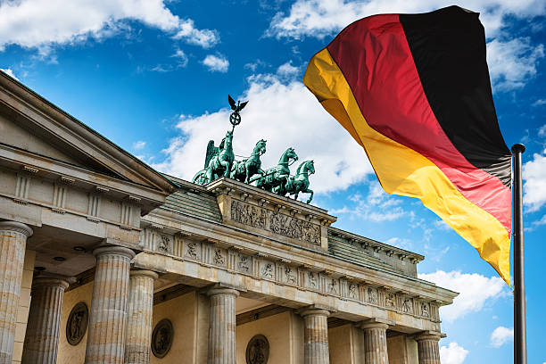 30,500+ German Flag Stock Photos, Pictures & Royalty-Free Images - iStock |  East german flag, Waving german flag, German flag vector