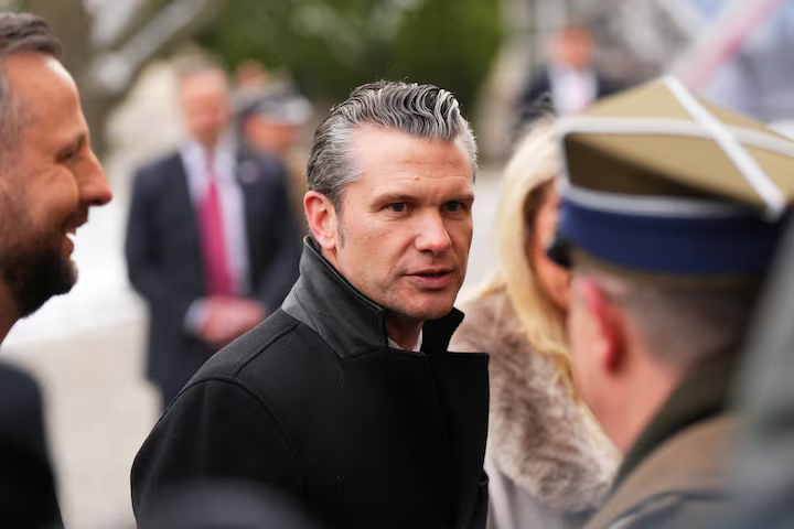 U.S. Defense Secretary Pete Hegseth visits Warsaw