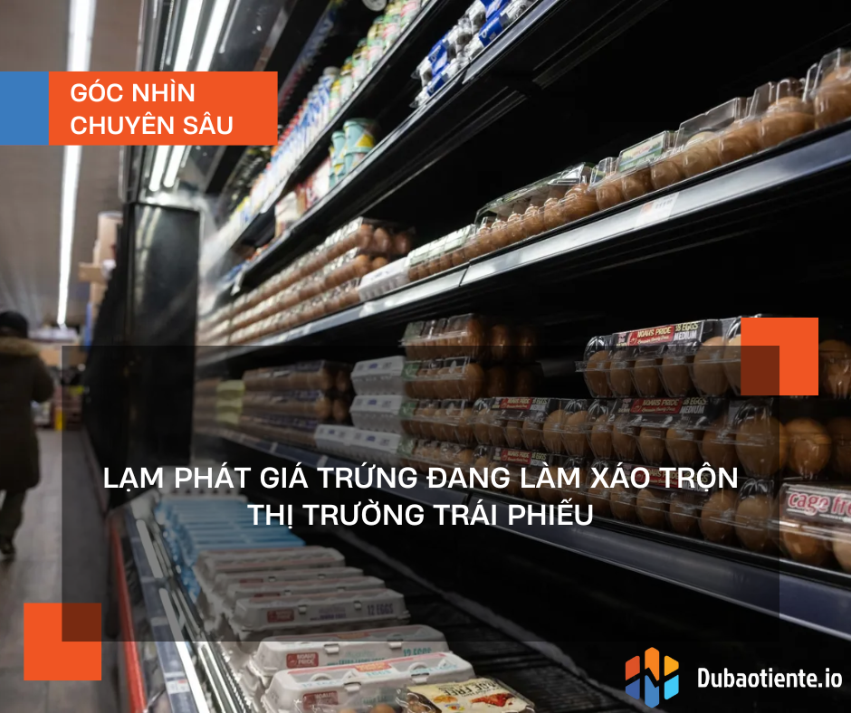 Lạm phát giá trứng đang làm xáo trộn thị trường trái phiếu